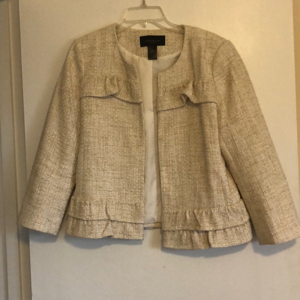 Ann Taylor Tweed Blazer